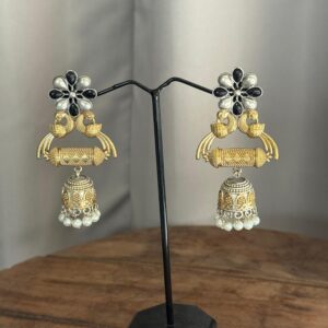Dual tone Jhumka